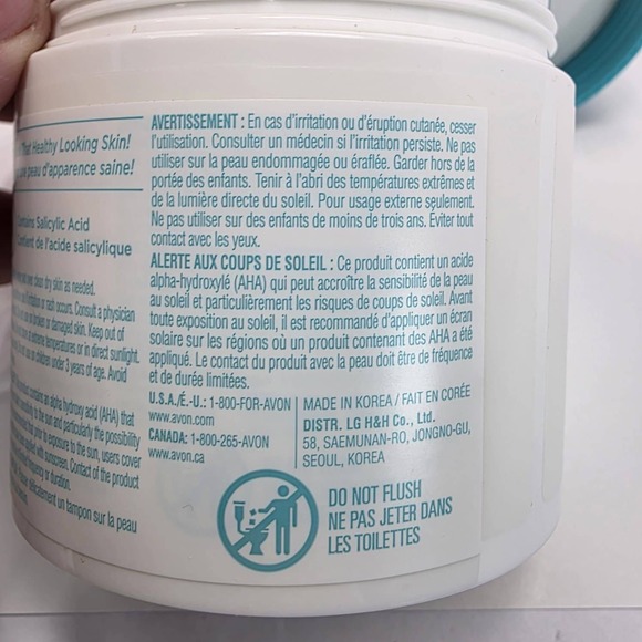 AVON SKIN SO SOFT Acne Prone Skin Body Pads 70 Count Salicylic Acid - Picture 4 of 8